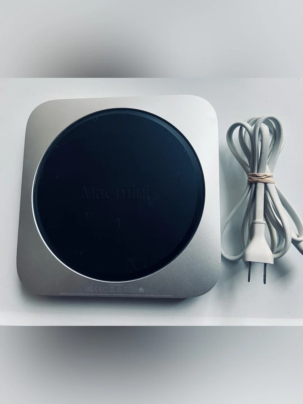 Apple Silver Mac Mini A1347 2.6GHz i5 8GB RAM 1TB HD Power Cable in Working Fine